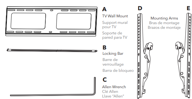 RCA MD3790AWT Tv Wall Mount User Manual Manuals Clip