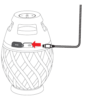 Margaritaville Light Up Portable Bluetooth Speaker FIG 4