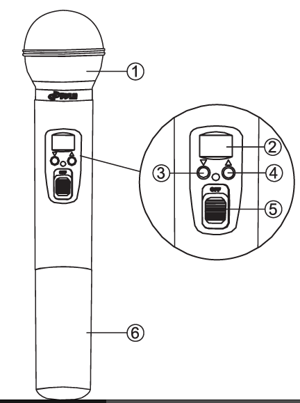 Pyle Pdwm Wireless Microphone Manual Manuals Clip