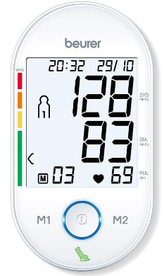 Beurer Resting Indicator Upper Arm Blood Pressure Monitor, BM55