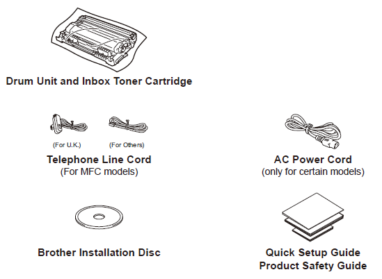 BROTHER mfcl2710dw Monochrome printer manual - Manuals Clip