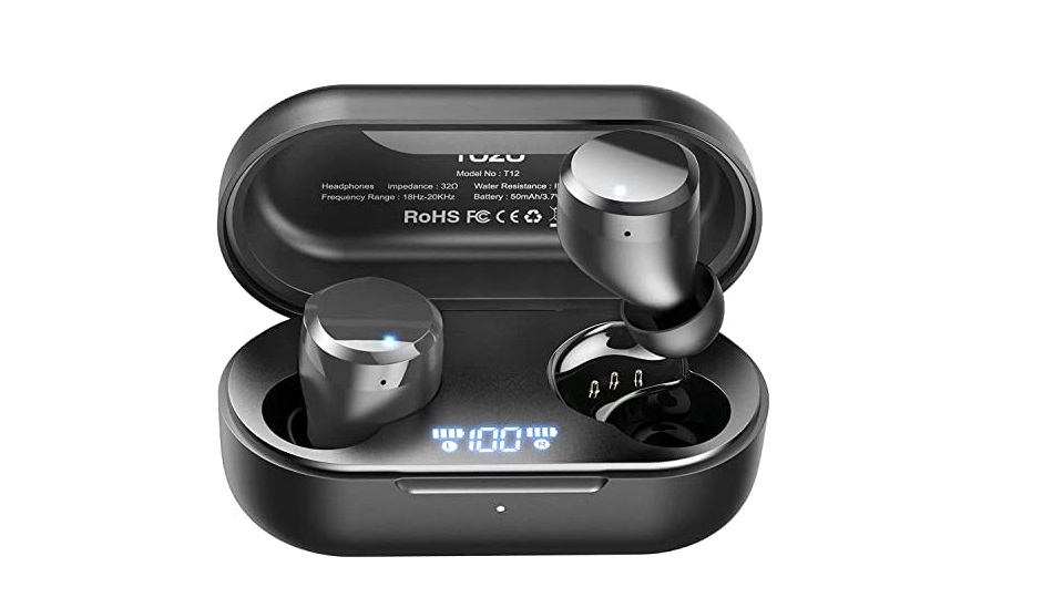 TOZO T12 Wireless Bluetooth Earbuds 