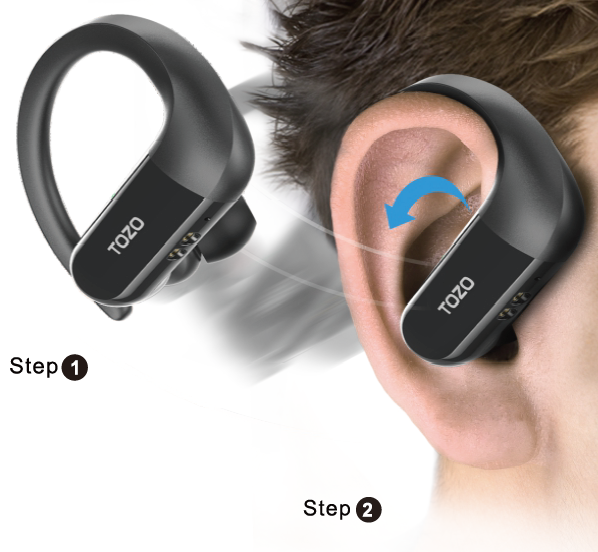 TOZO T5 Bluetooth Headphones True Wireless Earbuds Sport Earphones Touch  Control