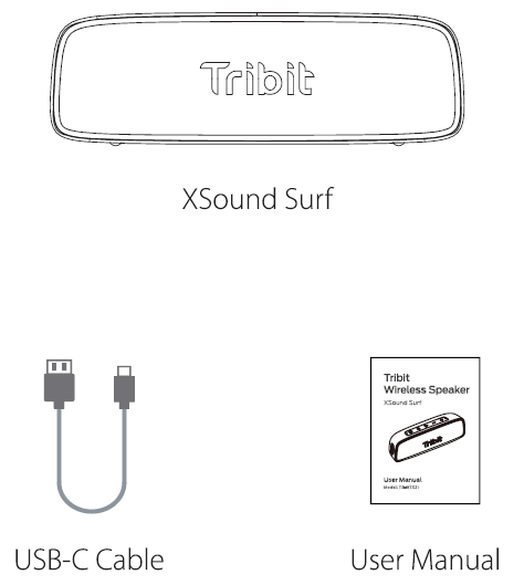 TRIBIT TS-BTS21 Portable Speaker fig 1
