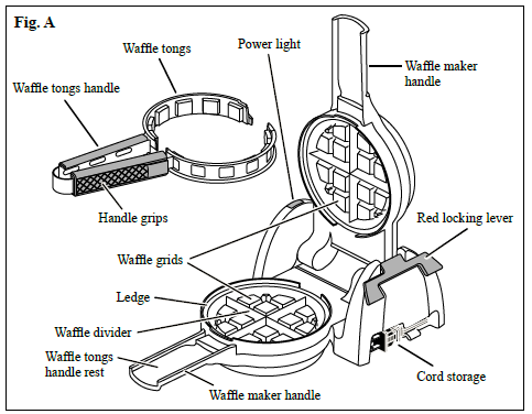 Presto Stuffler Waffle Maker Owner Manual - Manuals Clip
