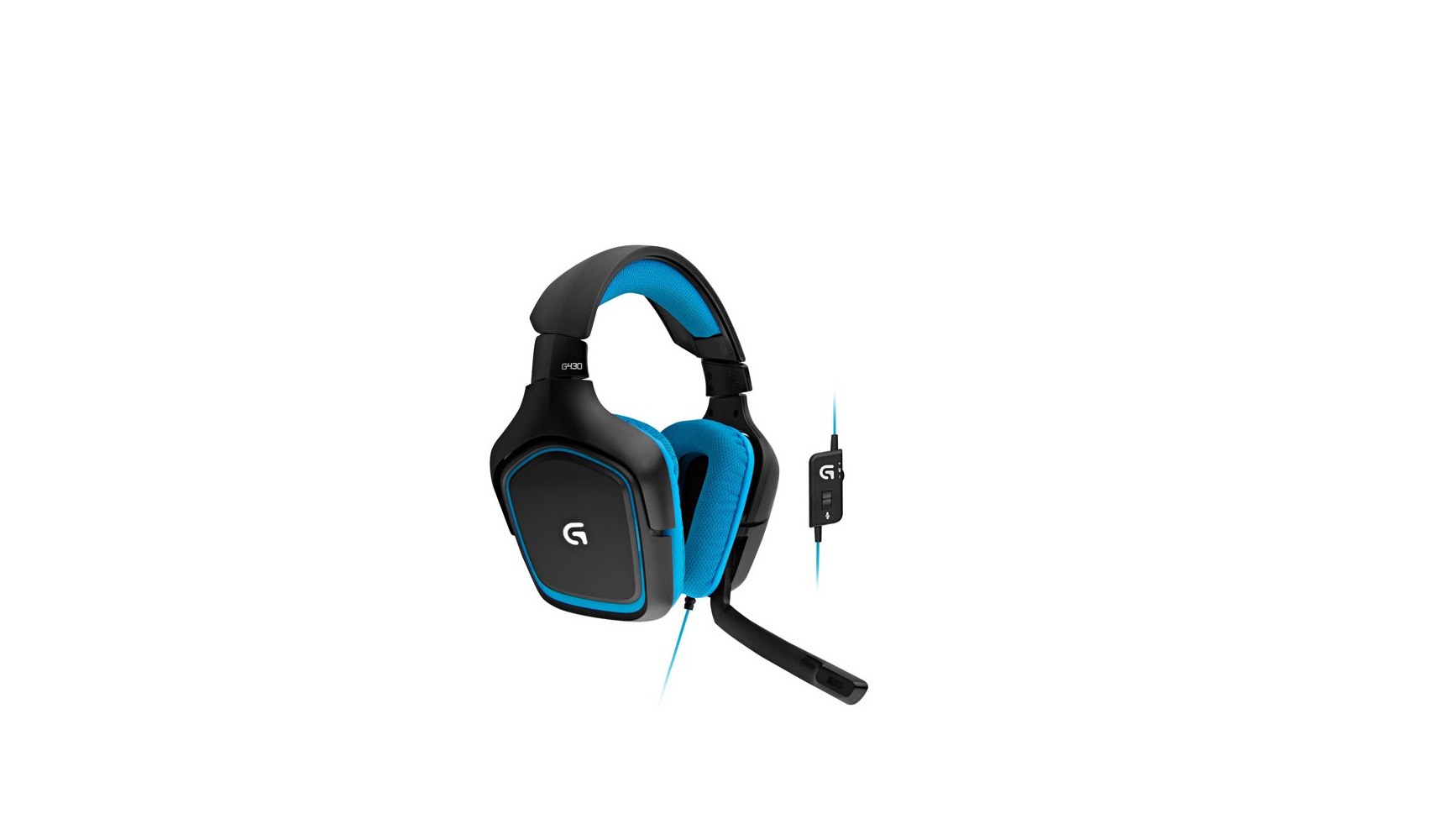 Logitech G430 Surround Headset Setup Guide Manuals Clip