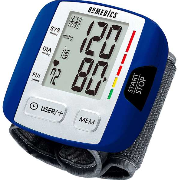 Homedics BPW-O200 Wrist Blood Pressure Monitor User Manual product img