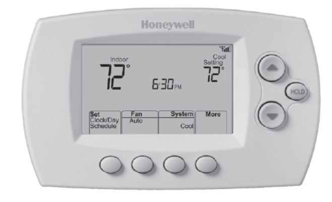 Honey Well RTH6500WF Programmable Thermostat User Guide - Manuals Clip