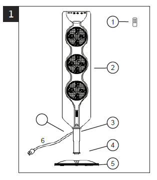 Ozeri-OZF3-3X-Tower-Fan-Image-1