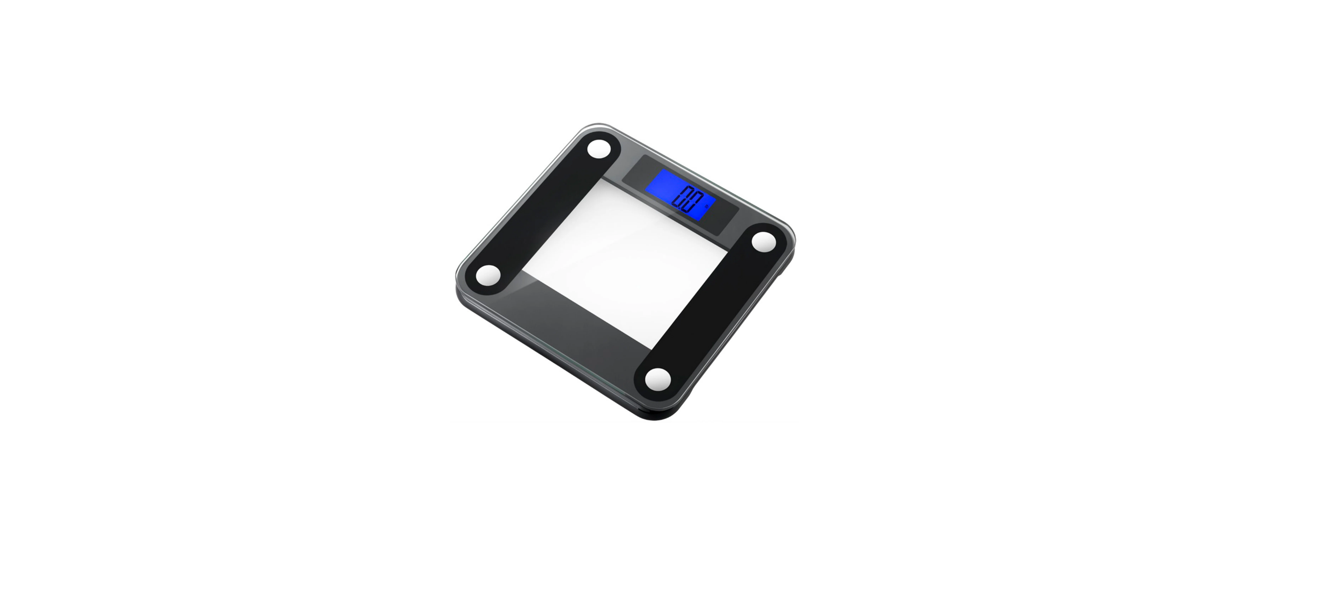 Ozeri Precision II Digital Bathroom Scale (440 lbs Capacity), with Weight Change