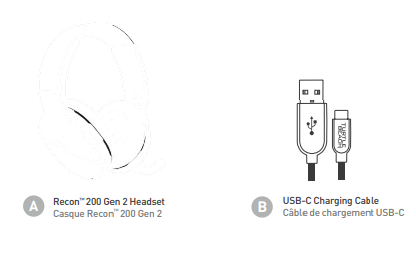 Recon™ 200 Gen 2 Headset - White