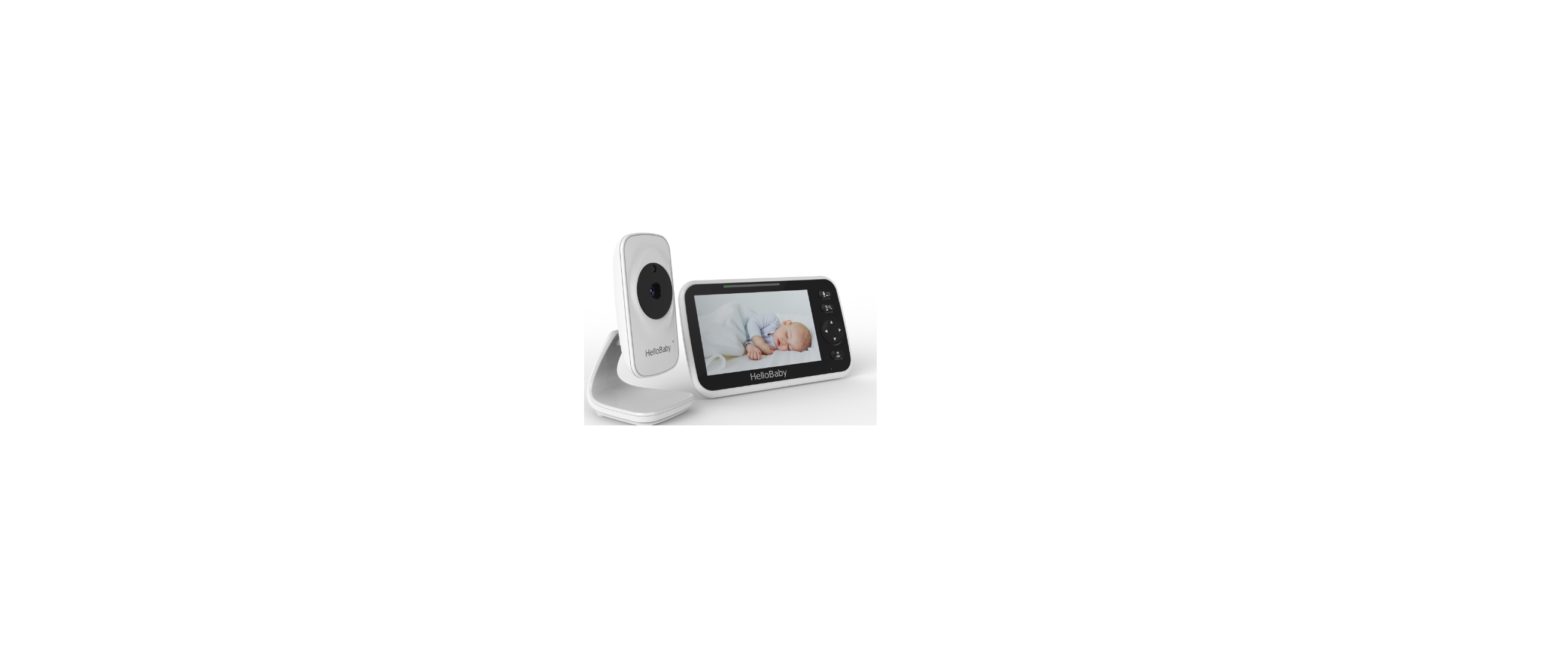 HelloBaby Monitor HB24 | Wireless Video Baby Monitor with Camera