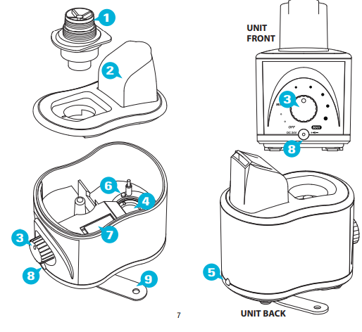 Bell Howell 8662 Sonic Breathe Water Bottle User Manual - Manuals Clip