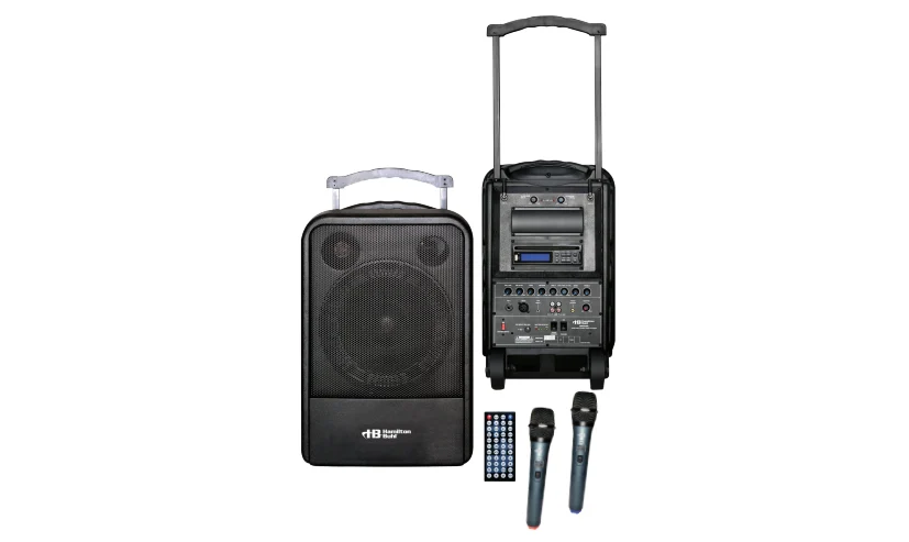 HamiltonBuhl-VENU100A-DVD-CD-MP3-Bluetooth-And-Wireless-Handheld-Microphones-User-Guide-Feature-Image