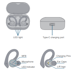 Apekx-BE1033-Twin-Wireless-Earbuds-With-Charging-Case-User-Manual-Image-2