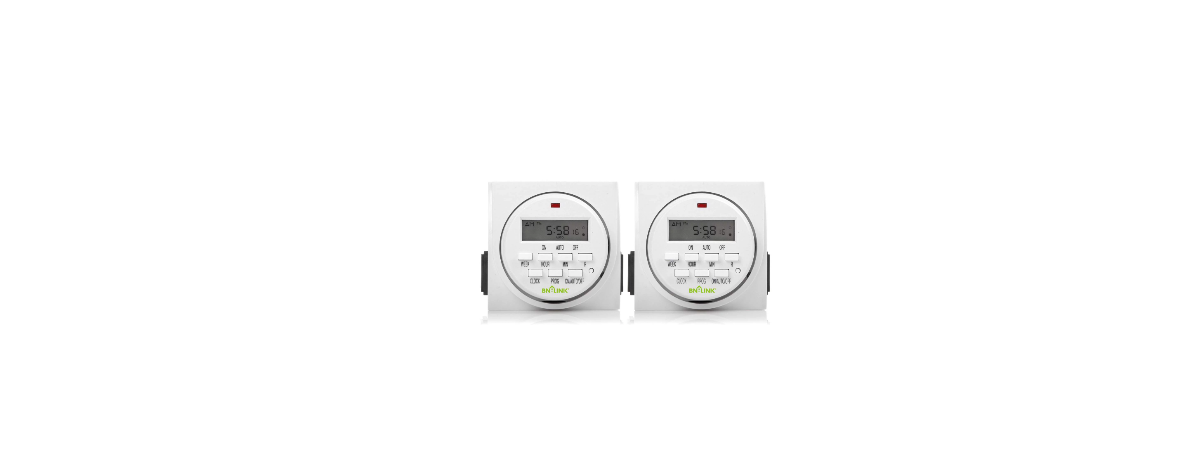 BN-LINK Compact 7 Day Outdoor Mechanical Timer, 24 Hour