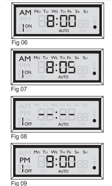 BN-LINK FD60-U6 DUAL OUTLET DIGITAL TIMER USER GUIDE fig 6
