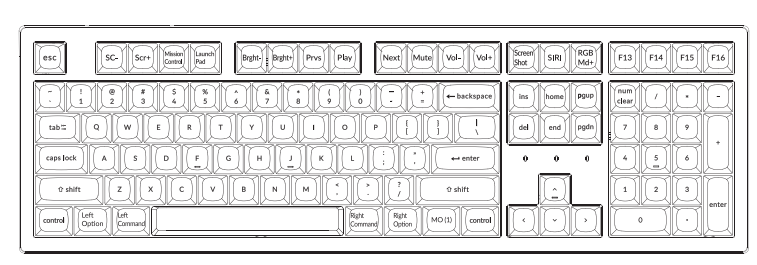 Keychron K10 Pro Wireless Mechanical Keyboard User Manual - Manuals Clip