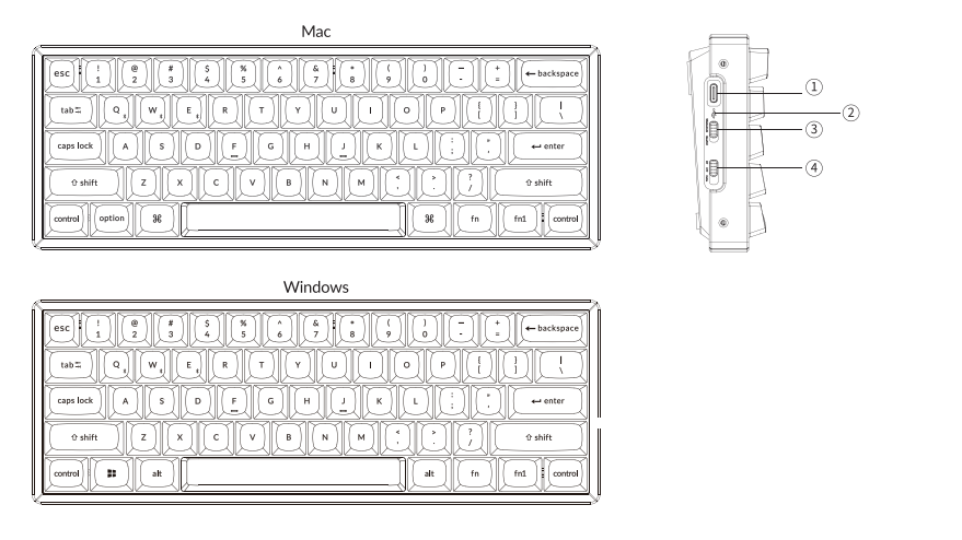 Keychron K12 Pro Qmk Via Wireless Mechanical Keyboard Guide - Manuals Clip