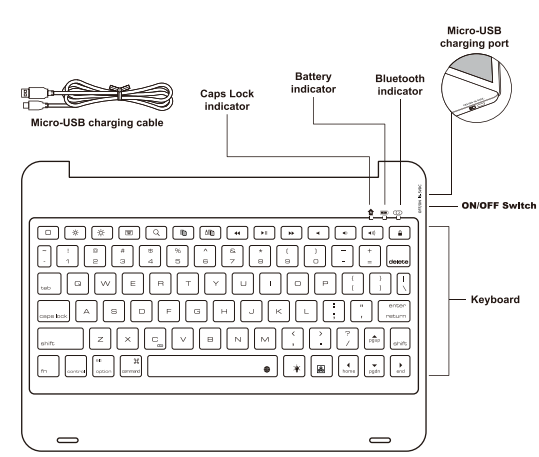 F102 wireless popular keyboard