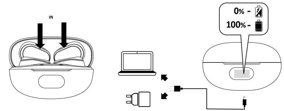 Cellularline BTDOTTWS DOT Bluetooth headsets User Manual - Manuals Clip