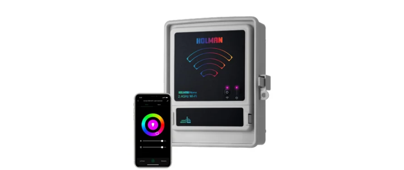 HOLMAN-CLXRGB60-RGB-Colour-Wi-Fi-Garden-Light-Controller-User-Guide-Feature-Image