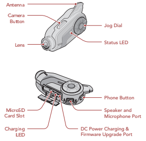 SENA-10C-Pro-Bluetooth-Motorcycle-Helmet-Camera-User-Guide-Image-4