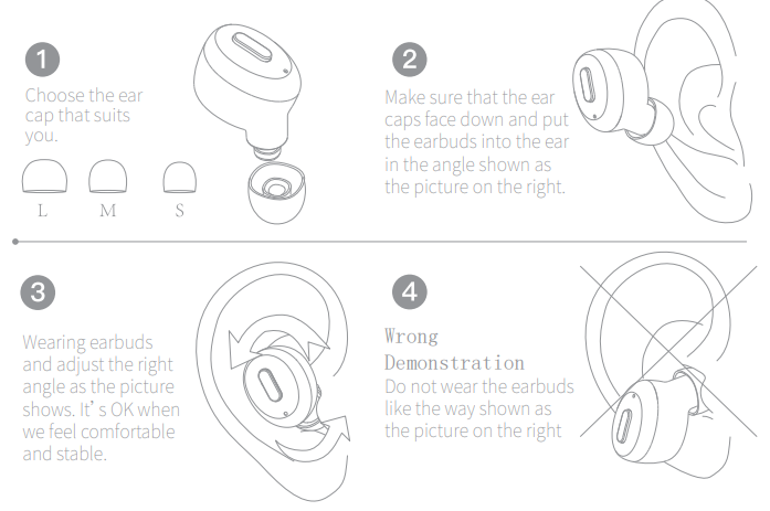 Boean B10 Wireless Earbuds User Manual - Manuals Clip