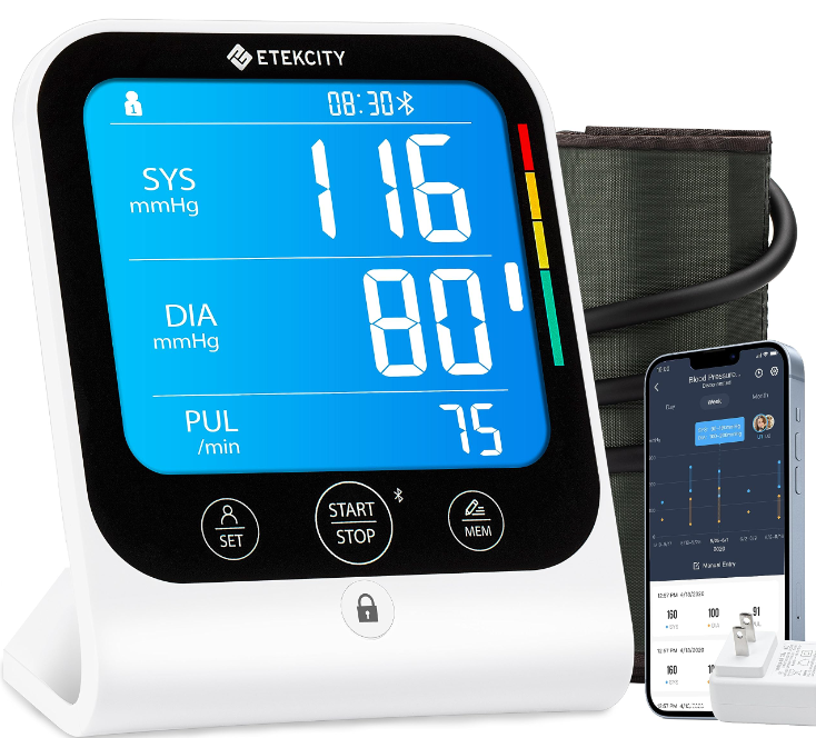 Etekcity Tmb-1583-bs Smart Blood Pressure Monitor User Manual - Manuals 