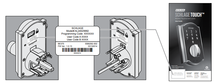 Schlage-P516-864-Touchscreen-Deadbolt-Lock-User-Guide-Image-6