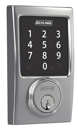 Schlage Z-Wave Connect Camelot Touchscreen Deadbolt User Manual ...