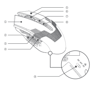 Tecknet-WM389-Wireless-Cordless-Optical-Mouse-Fig2