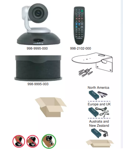 Vaddio 999-9995 ConferenceSHOT AV HD PTZ Camera Guide - Manuals Clip